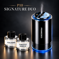 PRIMEDEO P10 Signature Duo – Odorizant Auto cu 2 Rezerve, Cologne & Tobacco Vanilla